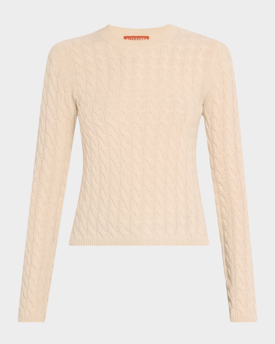 Milla Cable Cashmere Sweater